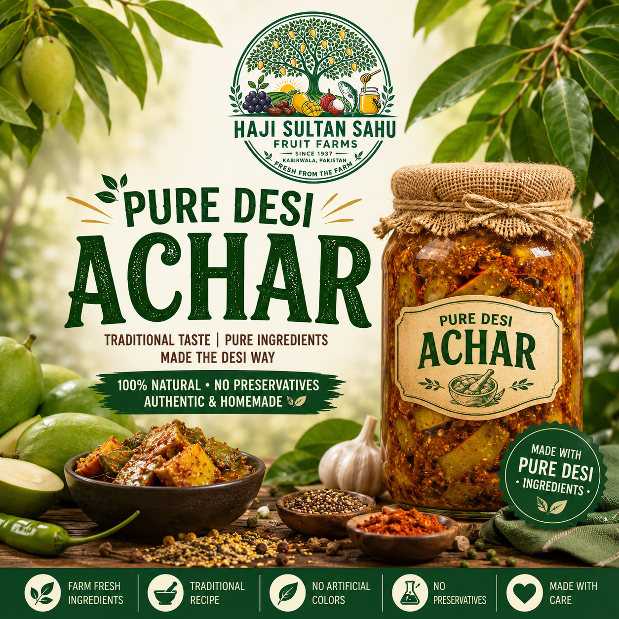 Pure Desi Achar – Traditional Homemade Taste